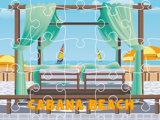 Play Cabana Beach Jigsaw Now!
