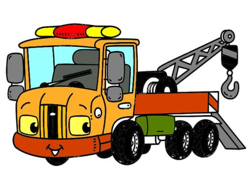 Play Tow Trucks Coloring Now!
