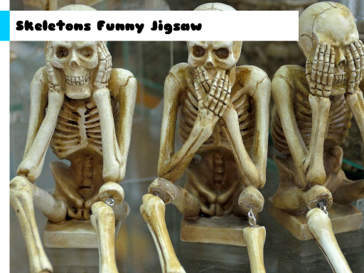 Play Skeletons Funny Jigsaw Now!
