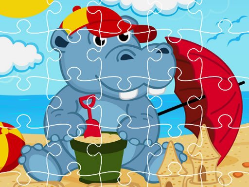 Play Hippo Jigsaw Now!
