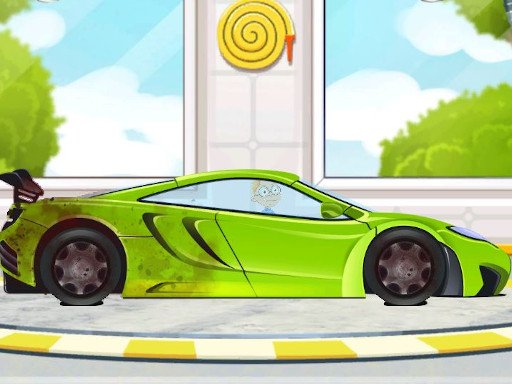 Play Sports Car Wash 2D Now!