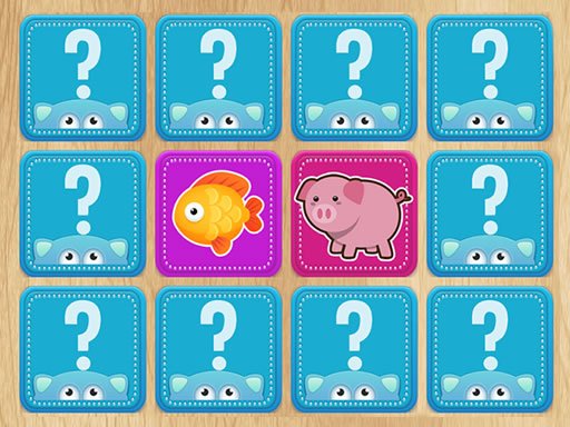 Play Find a Pair: Animals Now!