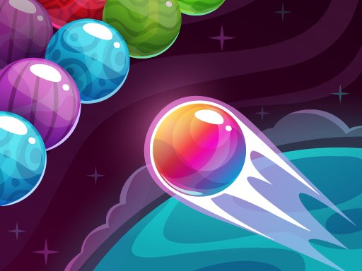 Play Bubble Shooter Colored Planets Now!