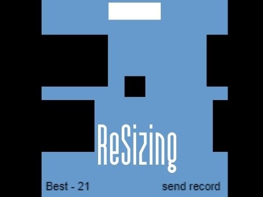 Play ReSizing - timekiller game Now!