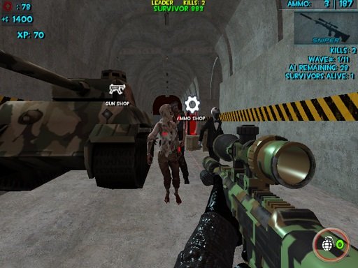 Play Zombie Apocalypse Bunker Survival Z Now!
