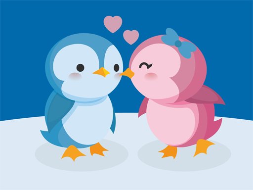 Play Cute Penguin Puzzle Now!