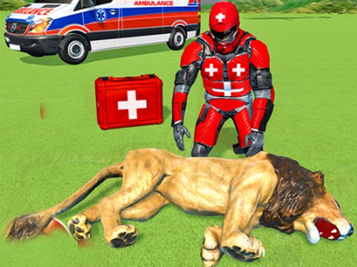 Play Animals Rescue Game Doctor Robot 3D Now!