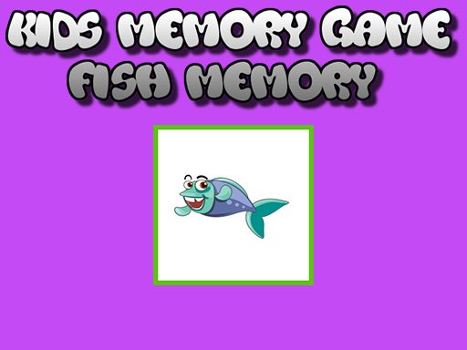 Play Fish Memory - Kids Learning Games Now!