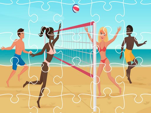 Play Beach Volley Ball Jigsaw Now!