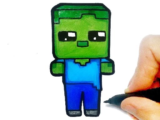 Play Easy Kids Coloring Minecraft Now!
