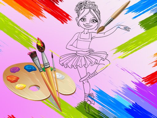 Play Little Ballerinas Coloring Now!