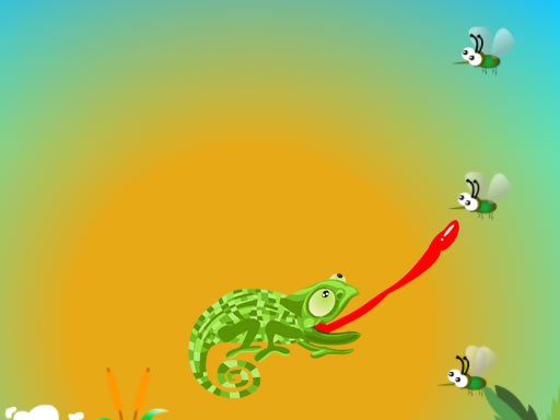 Play Chameleon Want Eat Now!