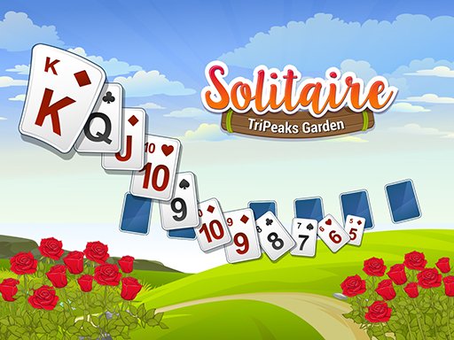 Play Solitaire TriPeaks Garden Now!