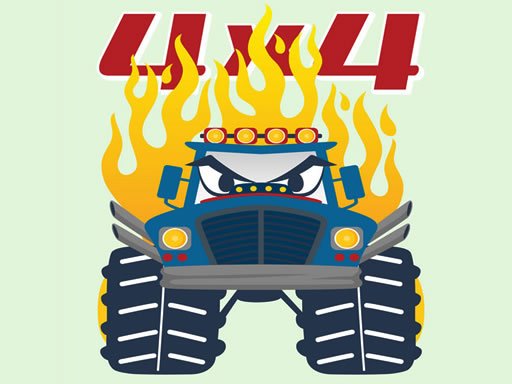 Play Monster Trucks Coloring Pages Now!