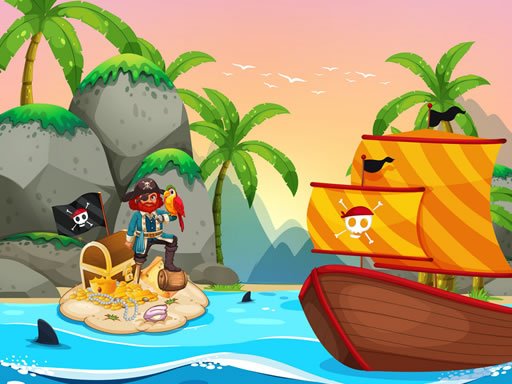 Play Pirate Travel Coloring Now!