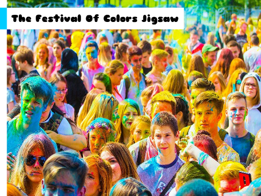 Play The Festival Of Colors Jigsaw Now!