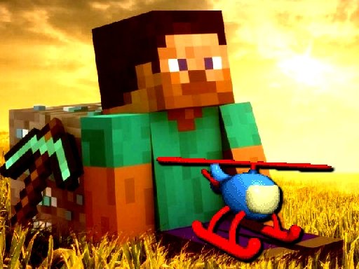 Play Minecraft Helicopter Adventure Now!
