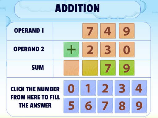 Play Addition Practice Now!