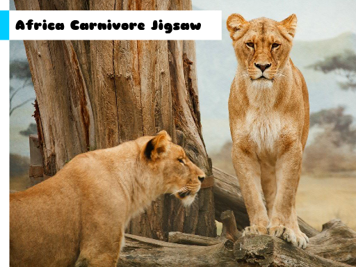 Play Africa Carnivore Jigsaw Now!