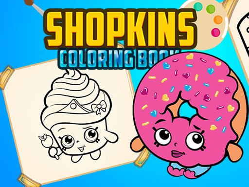 Play Shopkins Coloring Book Now!