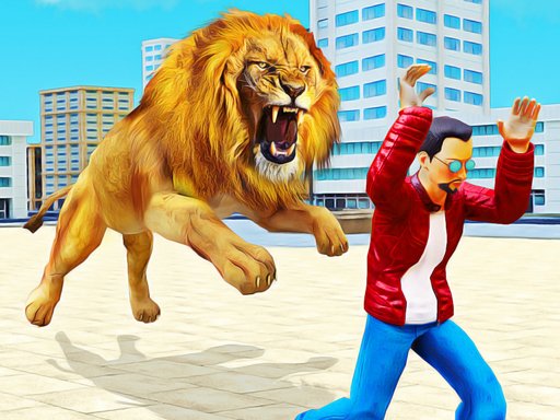 Play Lion Simulator Attack 3d Wild Lion Games Now!