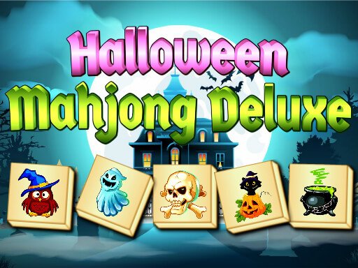Play Halloween Mahjong Deluxe Now!