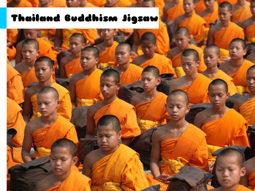 Play Thailand Buddhism Jigsaw Now!