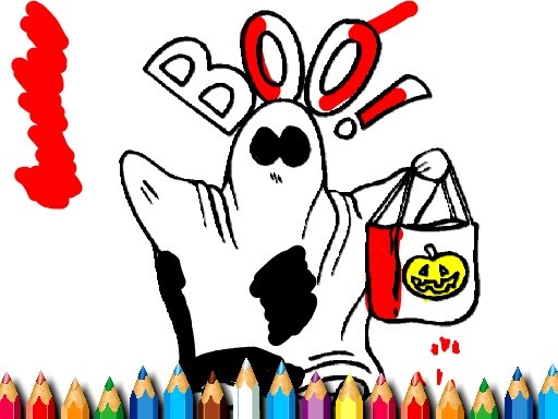 Play Halloween Coloring Book Now!