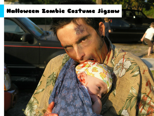 Play Halloween Zombie Costume Jigsaw Now!