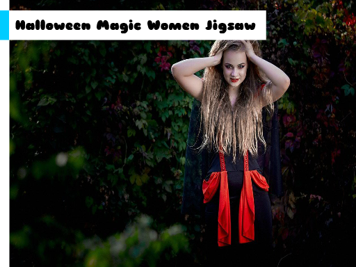 Play Halloween Magic Women Jigsaw Now!