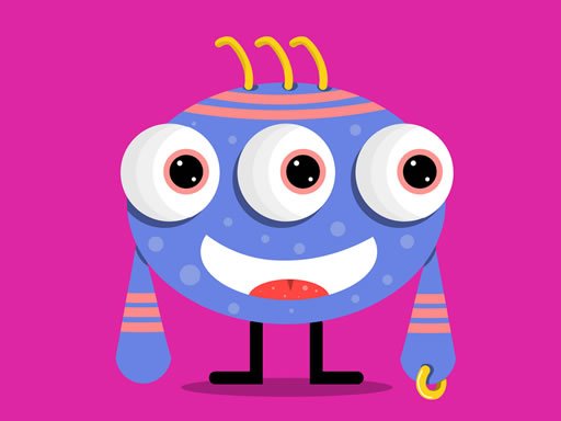Play Cute Little Monsters Memory Now!