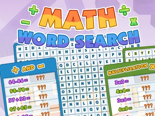 Play Math Word Search Now!