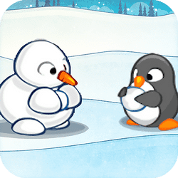 Play Snowmen VS Penguin Now!