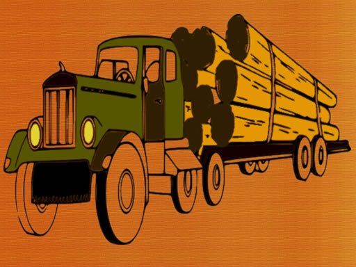 Play Logging Trucks Coloring Now!