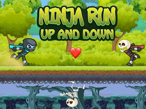 Play Ninja Run Up and Down Now!