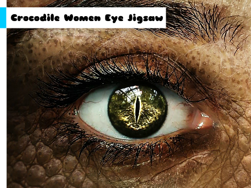 Play Crocodile Women Eye Jigsaw Now!