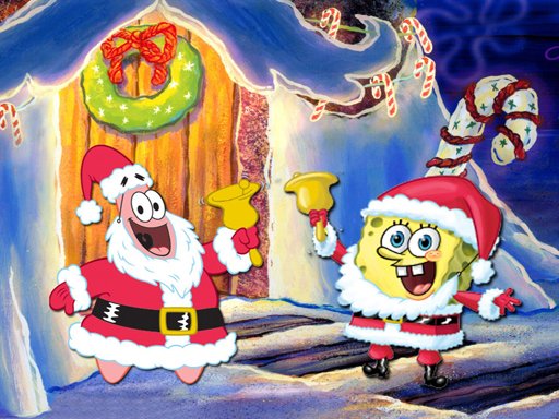 Play SpongeBob Christmas Jigsaw Puzzle Now!