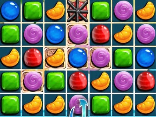 Play Sweet Candy Match 3 HTML5 Now!