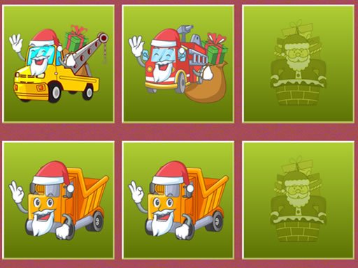 Play Christmas Trucks Memory Now!