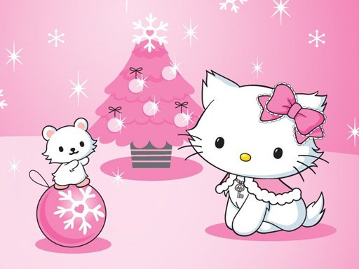 Play Hello Kitty Christmas Jigsaw Puzzle Now!