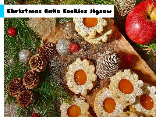 Play Christmas Bake Cookies Jigsaw Now!