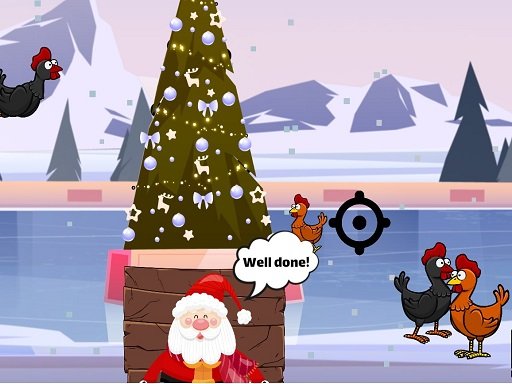 Play Christmas Chicken Shoot Now!