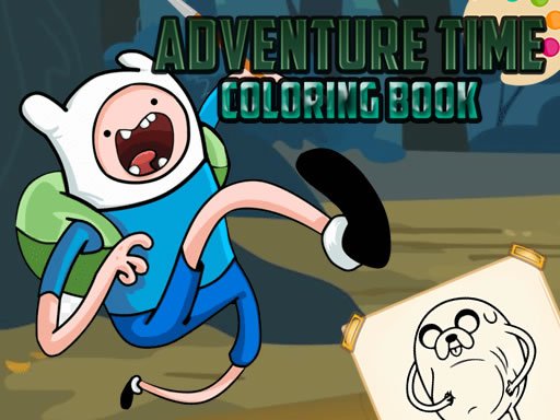 Play Adventure Time Coloring Book Now!