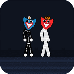 Play Stickman Huggy Spooky Holiday Now!