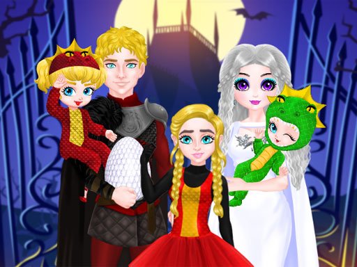 Play Princess Family Halloween Costume Now!