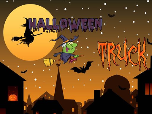 Play Halloween Trucks Jigsaw Now!