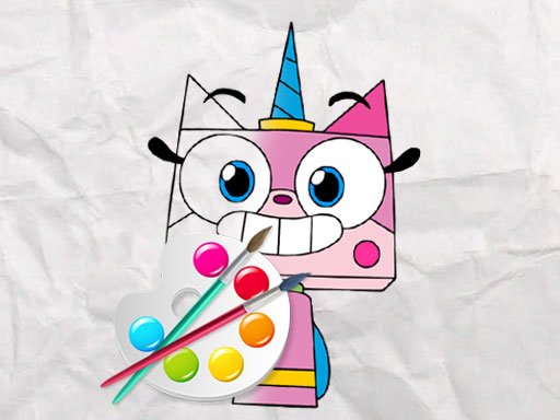 Play Unicorn Kitty Coloring Book Now!