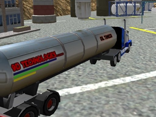 Play Oil Tanker Transporter Truck Now!