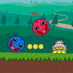 Play Blue and Red Ball Now!