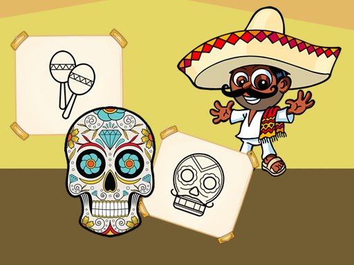 Play Crazy Mexican Coloring Book Now!